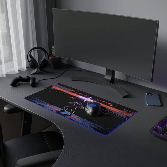 Pixel Series | Neon Duel LED Desk Mat - NEONPADS - Home Decor