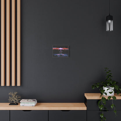 Pixel Series | Neon Standoff Canvas Wall Art - NEONPADS - Canvas