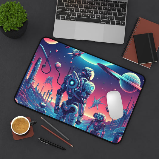 Sci - Fi Series | Galactic Watchers Desk Mat - NEONPADS - Home Decor